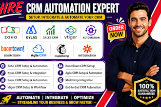 do zoho kylas sales crm vtiger automation boomtown agile mailchimp integration
