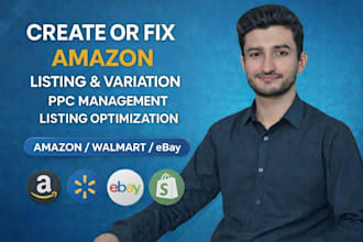 setup and optimize your amazon PPC campaigns, manage amazon fba ppc ads