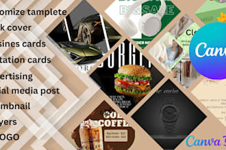 design canva advertising tamplete for social media branding