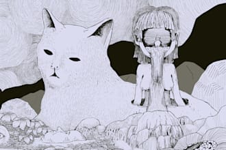 create ink digital art