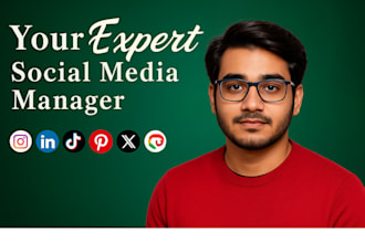 your social media marketing manager and content creator