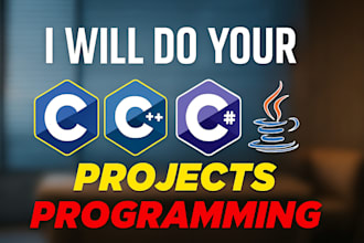 do c language, c programming, java assignment and programming tasks