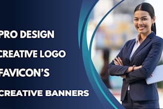 design creative   banners and favicon for your  website