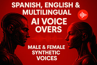 generate realistic ai multilingual voice overs