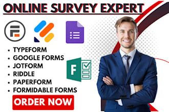 setup online form jotform formidable google form paper form qualtrics ninja form
