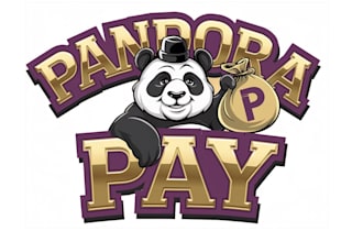 design unique panda mascot logo