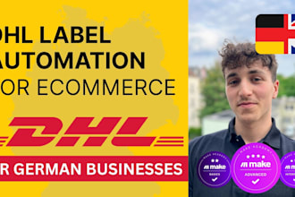 automate your dhl label generation through their API