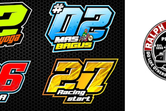 create a racing automotive auto repair, car wash logo design