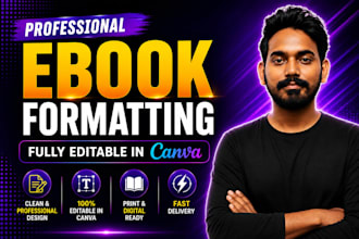design ebook, PDF and brochure in canva editable