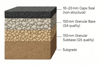 undertake pavement design for roads and airports