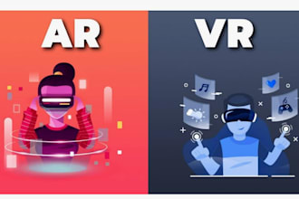 develop VR environments, ai bots, and metaverse games in unreal or unity