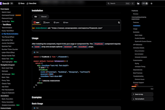 build SEO friendly custom documentation site with react nextjs