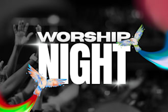 design, redesign ,church flyer for your service or church event