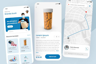 handyman app, on demand app, ios development, booking app, moblle app, courier