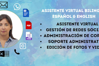 asistente virtual espanol ingles