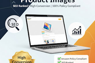 design high converting amazon product listing images, a plus content, and ebc