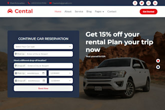 squarespace van rental website airplane service rental website transportation