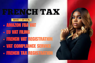 do france vat registration, french tax filing, bookkeeping, tax return, tva