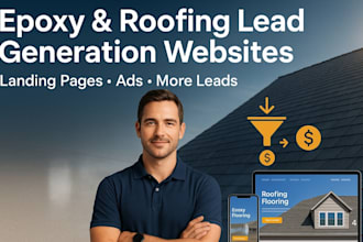 generate high quality epoxy flooring and roofing leads with optimized funnels