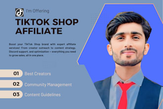 manage your tiktok shop affiliate marketing program