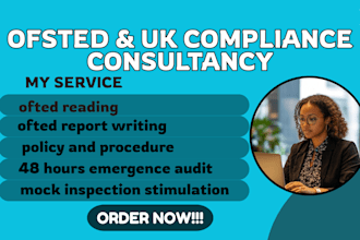 help you prepare for ofsted inspection with full compliance support