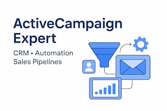 design and automate powerful activecampaign CRM and email workflows gohighlevel