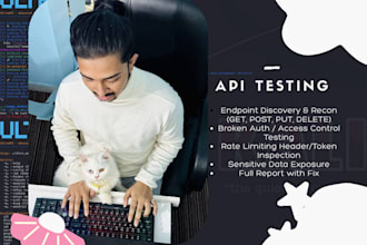 perform professional web and API penetration testing with detail security report