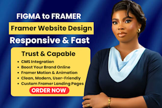 build framer website convert figma to framer, framer website design
