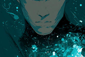 comic book illustration, cartoon character