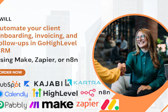 automate your client onboarding invoicing and follow ups in gohighlevel CRM