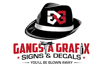 do high quality custom gangster logo design