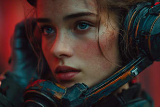 paint concept art, sci fi illustration and sci fi art