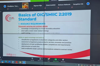 provide expert consultancy on halal accreditation for smiic and gso standards