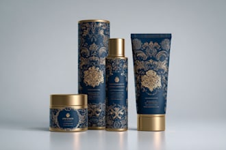 make an astonishing cosmetic packaging and label design