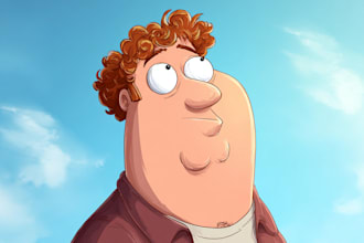 draw you in family guy style