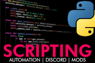 develop scripts that make your life easier