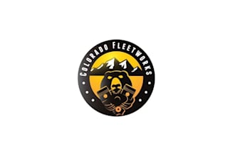 make industrial vintage colorado fleet works logo