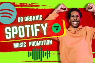 do organic spotify music campaign, spotify streams and music playlist