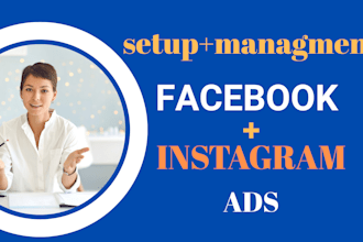 setup facebook and instagram ads for clothing brand