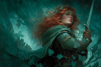 design fantasy, sci fi, horror, and dystopian book cover art