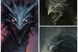 draw fantasy or dnd creatures and monsters