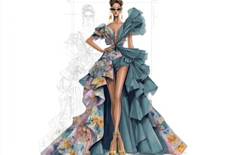 create fashion design portfolios and collections