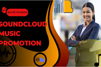 promote your soundcloud music track, soundcloud  audience to boost streams