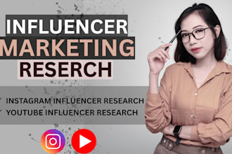 find best youtube, instagram list for influencer marketing