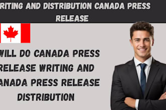 do canada press release writing and canada press release distribution