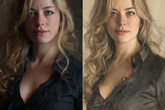 do realistic or fantasy portrait