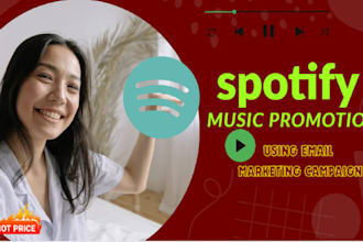 do best spotify music promotion using email marketing campaign