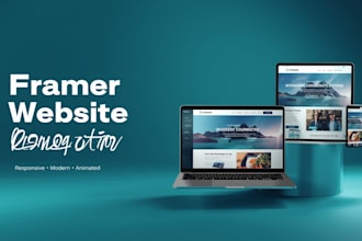 design professional framer websites for startups and businesses