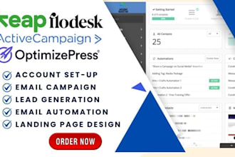 do keap, flodesk, activecampaign, optimizepress, email marketing, email template