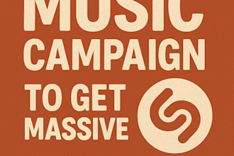 be your shazam music campaign to get massive to big fans